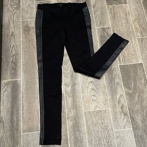 Fire Los Angeles - Black Legging/Jogger with Black Stripe On Legs